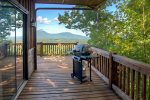 Gorgeous Mountain Views on the Covered Side Porch